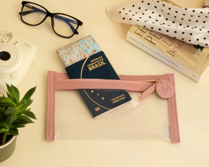 Necessaire Transparente Personalizada