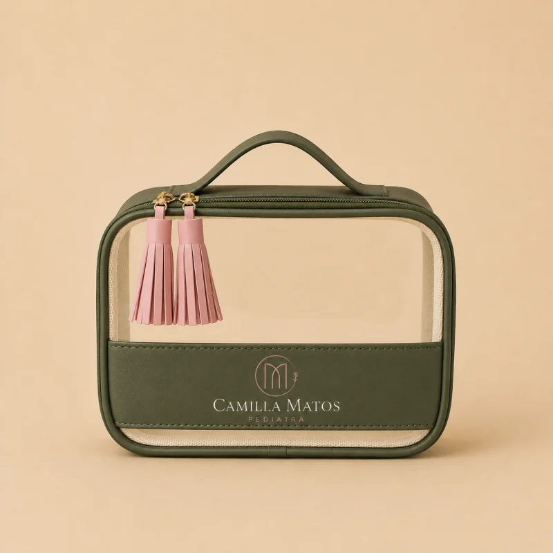 Necessaire Transparente Personalizada